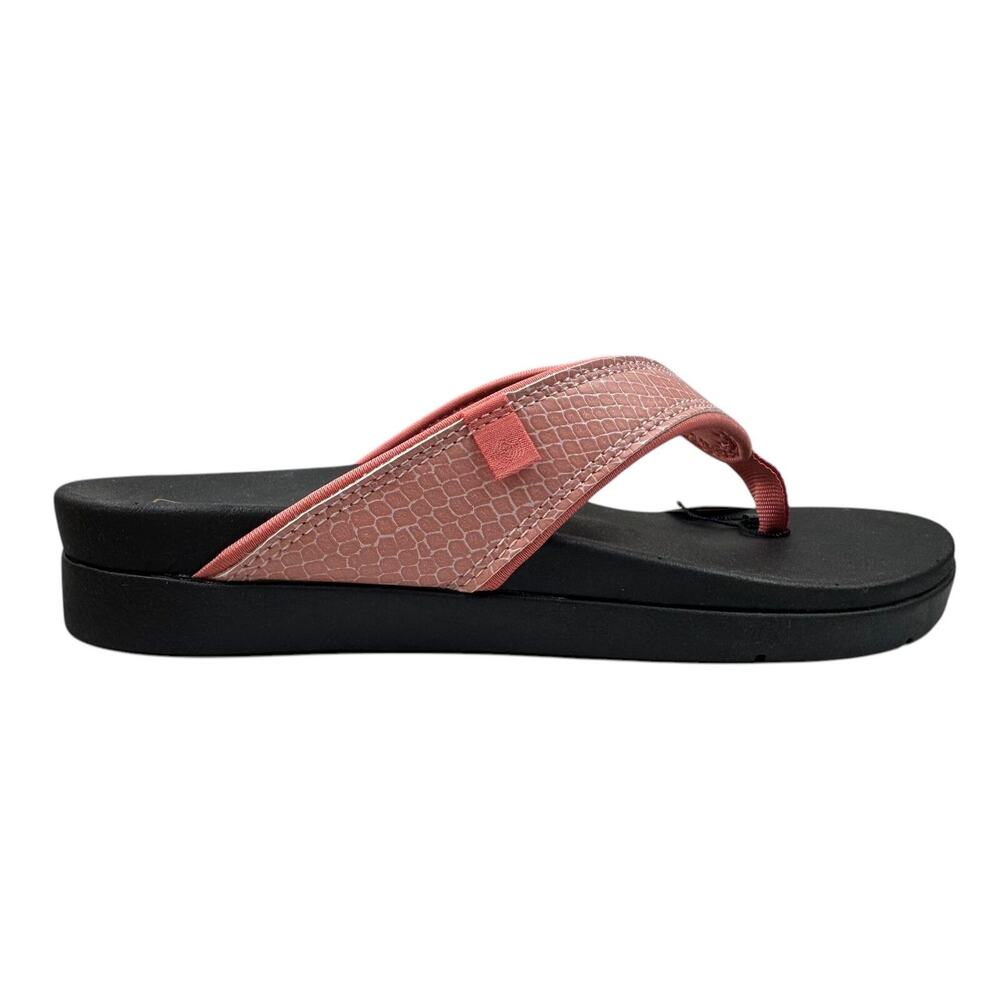 Waco Shoe Company Spenco Women's Shoreline Snake FlipFlop, Terra Cotta, 6.5 Wide - Picture 5 of 9